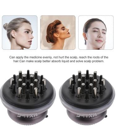 Shop Google Liquid Guide Comb for Scalp Care & Hair Growth | Violet Alloy Hair Massage Brush - International Shipping Available! - Buy Online on GoSupps.com