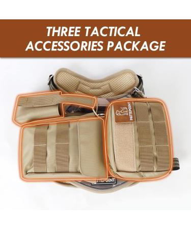 Pattepoint Hip Pocket Utility Bag for Dogs | Tactical Harness Accessories | Westernware Backpack Set - Yellow - Buy Online on GoSupps.com