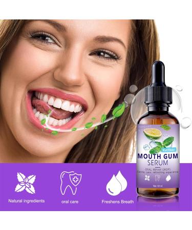 Gouttes de nettoyage des dents soin durable solution de r paration des dents avec flacon de 60 ml bouche s che avec formule douce gouttes de soin pour adultes personnes g es adolescents - Buy Online on GoSupps.com