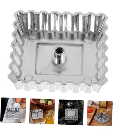 Ciieeo Oil Pier Mold Shrimp Fried Food Mould Waffle Mold Snacks Non-Stick Snack Mold Fudge Cooking Utensils 7X6.3X2CM Silver - Buy Online on GoSupps.com