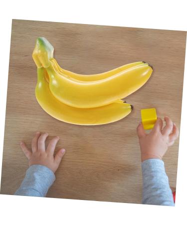 Zerodeko 5pcs Simulated Banana Vegetable Banana Fake Banana Model Fake Fruit Model Pretend Play Fruit Banana Model Decor Fake Fruit Playing Toy Simulation Banana Ornaments Foam Household As Shownx5pcs 18.5X10CMx5pcs - Buy Online on GoSupps.com