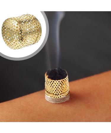 Buy Portable Moxa Ring Net & Anti-Scale Copper Moxibustion Boxes - Smoke-Free Thickened Moxibustion Tool for Effective Massage Therapy | International Shipping Available - Buy Online on GoSupps.com