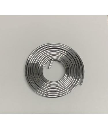 H Came - 3/32 Round - 6ft Lead Came (Rolled & Bagged) by BiNARi Glass Studio