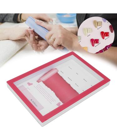 Nail Polish Display Book Magnet Closure 25 30 Colors Nail Color Display Book 29.8x20x2.4cm for Nail Salons Nail Shops for Nail Art Works Display - Buy Online on GoSupps.com