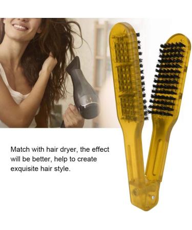 Plywood Comb Hair Straightener - V-Shape Styling Tool for Home & Barber Shops | International Shipping Available - Buy Online on GoSupps.com