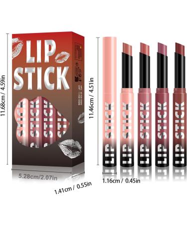  G n rique Matte Lipstick Sets | Velvety Matte Shine Moisturizing Water Resistant | Lightweight Moisturizing Waterproof Texture 4X for Parties Weddings Outdoor Events Comfortable Wear - Buy Online on GoSupps.com