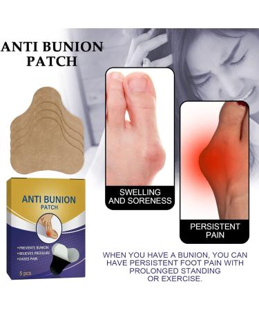 10pcs Herbal Extract Bunion Relief Patches for Men and Women - Foot Care Pain Relief for Bunion Swelling and Soreness - Buy Online on GoSupps.com