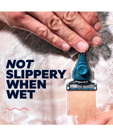 Premium Dollar Shave Club Full Body Shaving Kit - Diamond Grip Razor 4-Blade Cartridges & Shave Cream for Men & Women - International Shipping Available - Buy Online on GoSupps.com