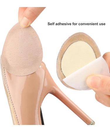 Metatarsal Pads - 3 Pairs Cushioned Self-Adhesive Foot Pads for Shock Absorption & Comfort | Faux Leather Forefoot Pads for Blisters Calluses & Corns - Buy Online on GoSupps.com