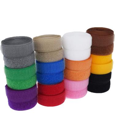 IHKFILAN 5 Yard Sew On Hook and Loop Tape Fastening Set - 3/4'' Wide Non-Adhesive Nylon Fabric Tape for DIY Craft - Khaki - Buy Online on GoSupps.com
