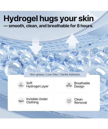 ssumiao 18pcs Menthol 4% & Capsaicin 0.25% Pain Relief Patches 12-Hour Hydrogel Topical Analgesic Back/Neck/Knee/Shoulder Muscle & Joint Relief Non-Drowsy Low-Odor Individually Wrapped - Buy Online on GoSupps.com