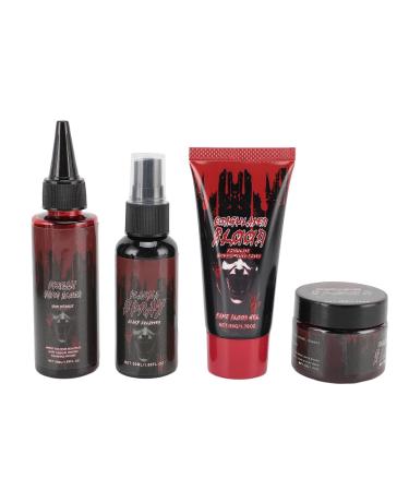 Yinhing Yinhing Fake Blood Makeup Kit with Realistic Visual Effect Coagulated Gel Spray with Safe and Non-Irritating Ingredients for Cosplay Costume Parties Halloween Pranks