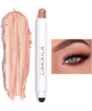 Cream Eyeshadow Stick Smudge-Proof Double-end Pencil Eyeshadow Stick Stick Crayon Automatic Rotating Design for Base Contouring Smoky Eyes - Buy Online on GoSupps.com