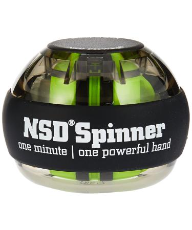 NSD Power AutoStart Spinner Gyroscopic Wrist and Forearm Exerciser with Auto Start Feature With Digital LCD Counter