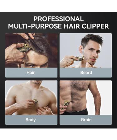 Professional Hair Clippers for Men | Cordless Rechargeable Beard Trimmer & Grooming Kit | Perfect Gifts for Men - Buy Online on GoSupps.com