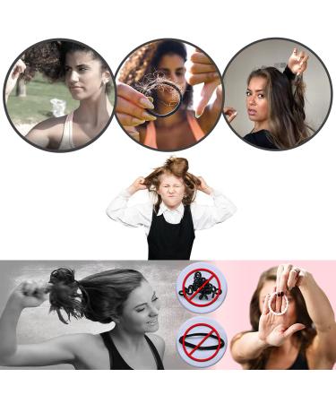 PRO Hair Tie - Easy-Release Clasp - Secure Hold - No Damage - Active Lifestyle - Glow Pack of 8 - Buy Online on GoSupps.com