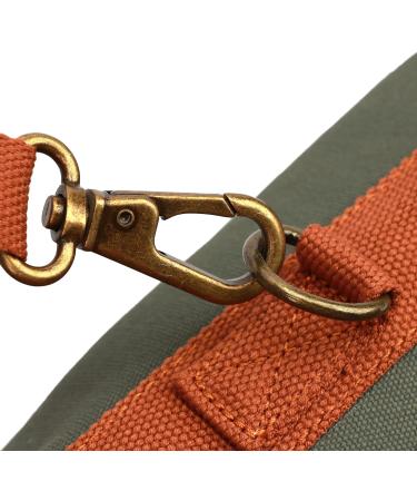 TOURBON Canvas Golf Club Travel Case - Lightweight Carry Bag for Men and Women in Green - Buy Online on GoSupps.com