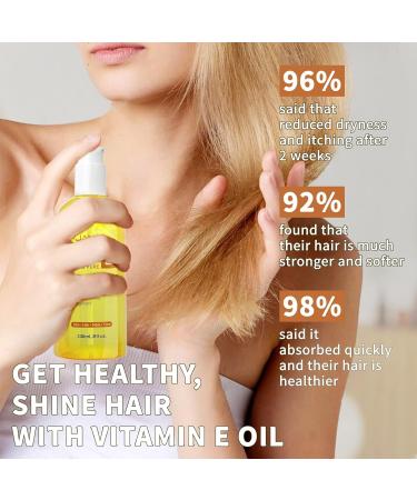 MAYJAM Organic Vitamin E Oil 50 000 IU for Skin Pure & Natural Vitamine oils for Scars Hair Face Nail Scalp Bath and Body Oil Tocopherol to Repair Damaged Skin Moisturizing Dry Skin 8 Fl Oz 8Fl Oz (Pack of 1) - Buy Online on GoSupps.com