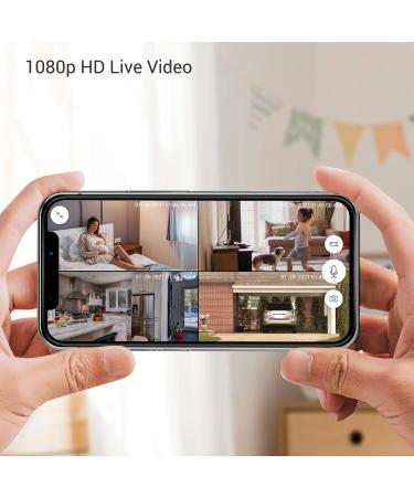 Zmodo Outdoor Wireless 1080p Full HD Home Security Camera System (2 Pack) - Works with Alexa and Google Assistant - White - Buy Online on GoSupps.com