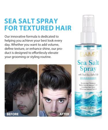 Sea Salt Spray for Hair Sea Salt Spray for Men & Women Hair Texturizing Spray Hair Styling for Volume & Thickness Salt Water Spray Beach Wave Spray Safe for All Hair Types -5.07 fl Oz - Buy Online on GoSupps.com