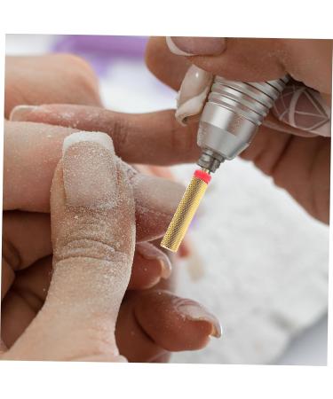 Cuticle Drill Bits for Nails Nail Drill Bit Nail Bits Safety Bits for Nail Drill Manicure Supplies Nails Drill Bits Carbide Drill Bits for Nails Manicure Accessories Tungsten Steel Gogogmee - Buy Online on GoSupps.com