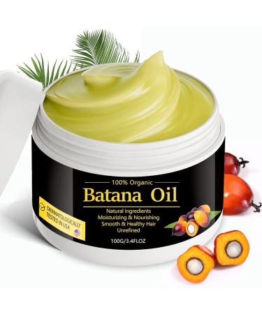 100% Raw Batana Oil for Hair Growth | Eliminate Split Ends & Prevent Hair Loss | Dr. Sebi Hair Oil from Honduras - Buy Online on GoSupps.com