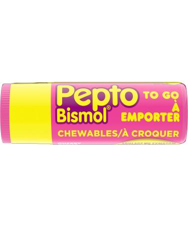 Pepto Bismol To Go Upset Stomach Relief Diarrhea Relief Heartburn Nausea Indigestion Upset Stomach Cherry Flavour 24 Count Cherry 24 Count (Pack of 1) - Buy Online on GoSupps.com