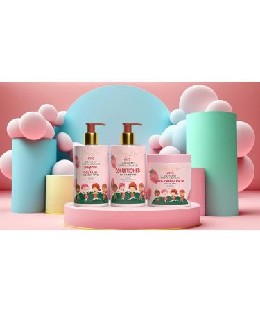 Vegan Strawberry Shampoo & Body Wash for Kids | pH-Balanced Sulfate-Free Baby Hair Care - Buy Online on GoSupps.com