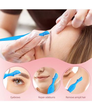 Beaupretty 72 STK Eyebrow Trimmer Kit - Mini Stainless Steel Face Razor for Precision Shaping | Travel-Friendly Hair Remover - Perfect Eyebrow Grooming - Buy Online on GoSupps.com