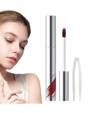 Lip coloring: By lowering the lip color long matte lip stains will slowly peel off | Makeup cosmetics for outbound business trips dates