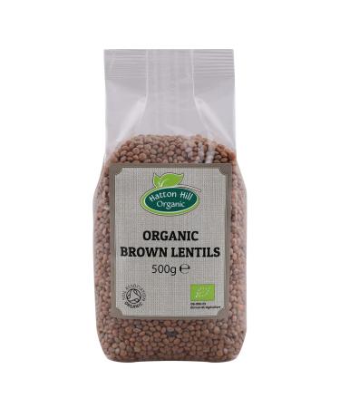 Organic Brown Lentils 500g by Hatton Hill Organic