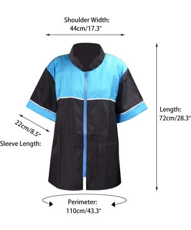 Noverlife Pet Grooming Jacket | Medium Size Lightweight Smock for Dog Cat Grooming | Hair Repellent Shirt Style Workwear - Buy Online on GoSupps.com