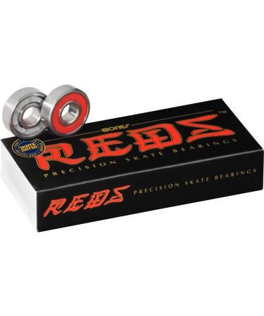 Bones Reds Skate Bearings (8mm, 16 Pack) 1 8mm