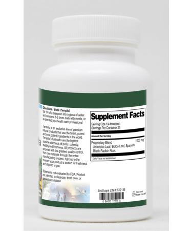 Artichoke Black Radish and Boldo Formula Powder (1 oz ZIN: 512138) - Buy Online on GoSupps.com