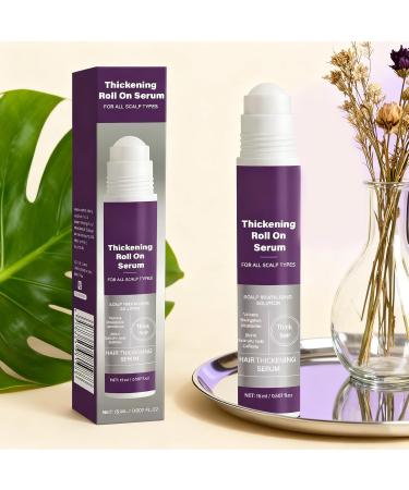 Hair Growth Oil | 15ml Hair Thickening Roll-On | Long-Lasting Scalp Moisturizing Oil - for Straight Curly Damaged Thinning Dry Hair - Travel Daily Salon - Buy Online on GoSupps.com