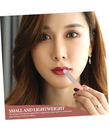 minkissy 9 Pcs Lip Brush Makeup Brush Portable Lipstick Brush Women Makeup Tools Lip Balm Applicator Lipstick Applicator Lip Applicators Round Head Miss Lip Gloss Wooden Handle 12.00X1.20X1.20CMx3pcs As Shownx3pcs - Buy Online on GoSupps.com
