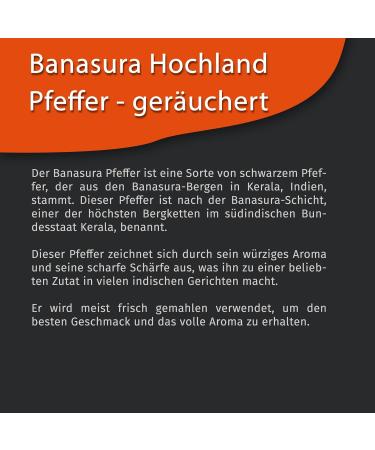  TASTY POTT Tasty Pott Banasura Hochland Pepper 250g | Pepper | Seasoning & Cooking | Exclusive Pepper Variety | Upland Culture | Fruity Note & Peppery Chilli | Gourmet Spice Refill | Refill Refill - Buy Online on GoSupps.com