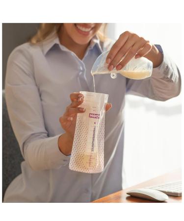 Mochi Breast Milk Storage Bags - 50 BPA-Free & Sterile Freezing Bags for Breastfeeding Moms | Durable & Leak-Proof Milk Storage Solution - Buy Online on GoSupps.com