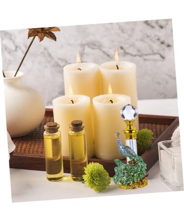 MAGICLULU Perfume Bottle Essential Oil Bottle Creative Fragrance Bottle Mini Perfume Bottle Exquisite Fragrance Bottle Empty Bottle Small Aroma Bottle Household Perfume Bottle 14x4x3cm Green - Buy Online on GoSupps.com