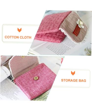 Cabilock Women's Handbags for 2pcs Zipper Pouch Tampon Storage Organizer - Period Menstrual Pad Bags - Set of 2 - 31x12cm - Buy Online on GoSupps.com