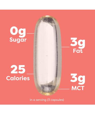 Kiss My Keto MCT Oil Softgels - 300 Count for Keto & Energy Boost - Buy Online on GoSupps.com