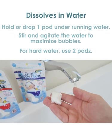 TruKid Bubble Podz for Baby & Kids | Eucalyptus Scent | pH Balanced & All Natural | 24 Podz - Buy Online on GoSupps.com