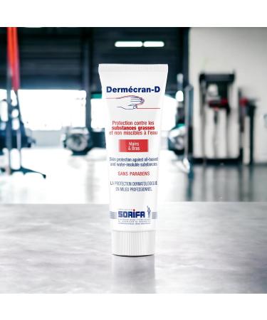 SORIFA - Pack of 40 - Derm cran - ANTI-GREASE protective paste - OILS - POWDERS - PIGMENTS - Hands and arms - High tolerance - 125 ml tube. - Buy Online on GoSupps.com