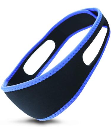 Anti-Snoring Chin Strap  Effective Stop Snoring Solution - Adjustable Breathable Stop Snoring Sleep Aid for Men and Women  Snore Reducing Device - Snore Stopper Chin Strap for Cpap Users