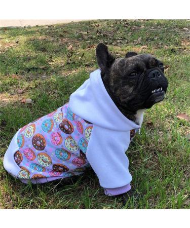 Miaododo Dog Hoodies - Warm Chihuahua Clothing for Small & Medium Pets | Cozy Hooded Pet Apparel (S Violet) - Buy Online on GoSupps.com