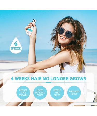 Aloe Hair Removal Cream & Inhibitor Spray Set - Sensitive Formula for Men and Women | Painless Bikini Line Hair Remover and Moisturizer for Body, Arm, Leg, and Armpit | Gift Set for Effective Hair Removal - Buy Online on GoSupps.com