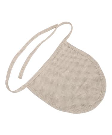 Neckstoma cover adapted dustproof ears tracheal cover odorless double-layer skin color for tracheotomy wound in adults