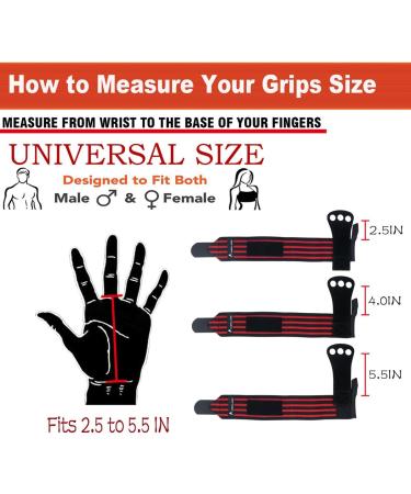 Gymnastics Hand Grips with Wrist Support - Ideal for WODs, Pull-ups, Weightlifting - Blue - Buy Online on GoSupps.com