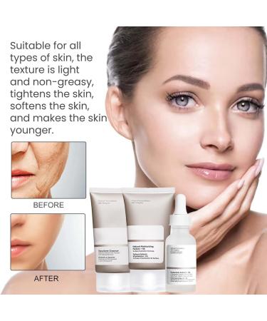 Skin Care Set Skincare Gifts Set for Teenagers Girls Facial Kits for Women Beauty Gift Set with Squalane Cleanser Hyaluronic Acid 2% + B5 Natural Moisturizing Factors and HA Face Care Set(Gift Box) - Buy Online on GoSupps.com