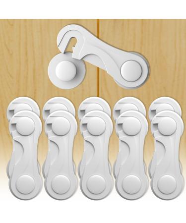 10 pieces of child locking cabinet drawers child locking drawers easy to install baby -safe cabinet locks suitable for cupboards drawers and refrigerator door locks - Buy Online on GoSupps.com